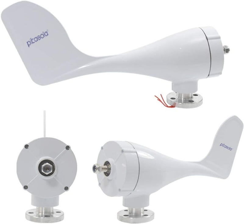 Pikasola Wind Turbine Generator Kit 400W 12V with 5 Blade, with Charge Control