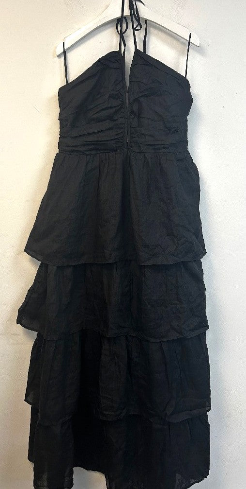 BODEN Ruched Tiered Maxi Dress UK 20R