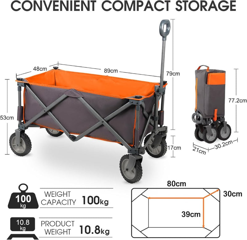 Festival Camping Trolley with Wheels