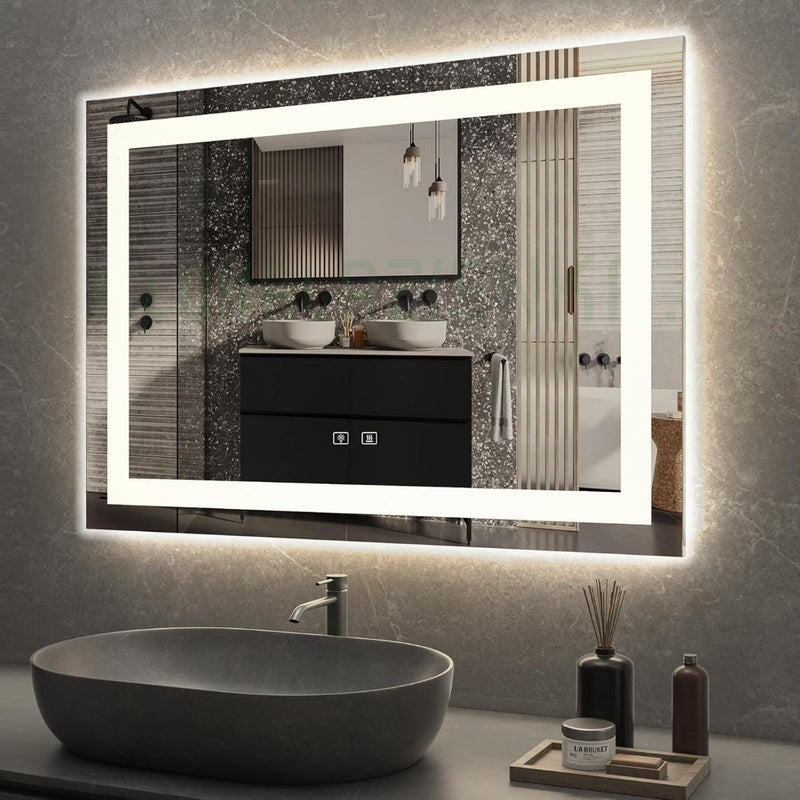 Bathroom Mirror with LED Lights 500x700mm