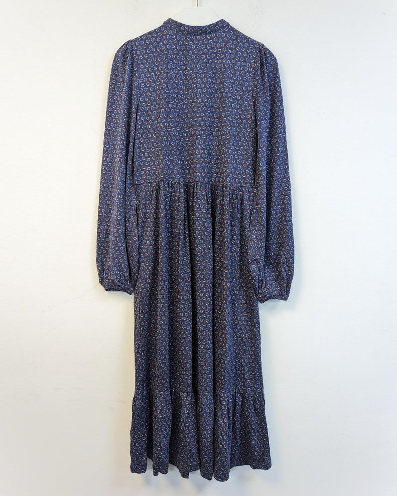 BODEN Buttoned Jersey Midi Dress UK 8R