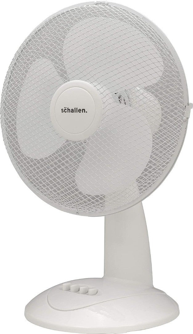 Schallen Branded Home & Office Electric 12" 3 Speed Electric Oscillating (2PCS)