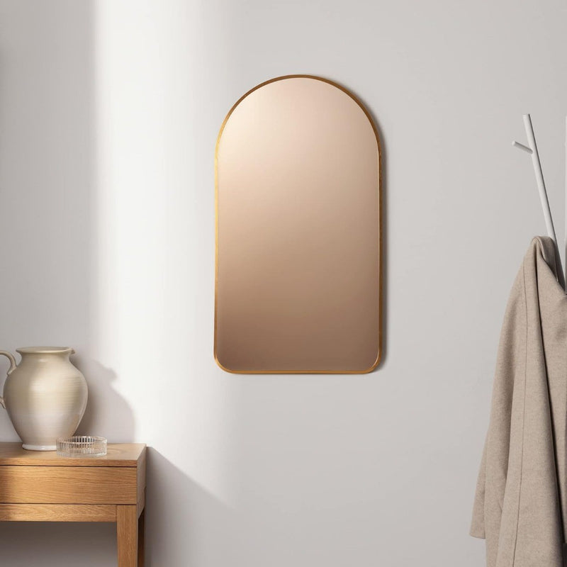 Arched Wall Mirror 45x80 cm Wall-Mounted