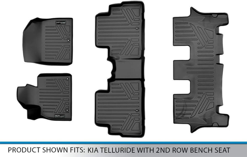 Custom Fit Floor Mats 3 Row Liner Set