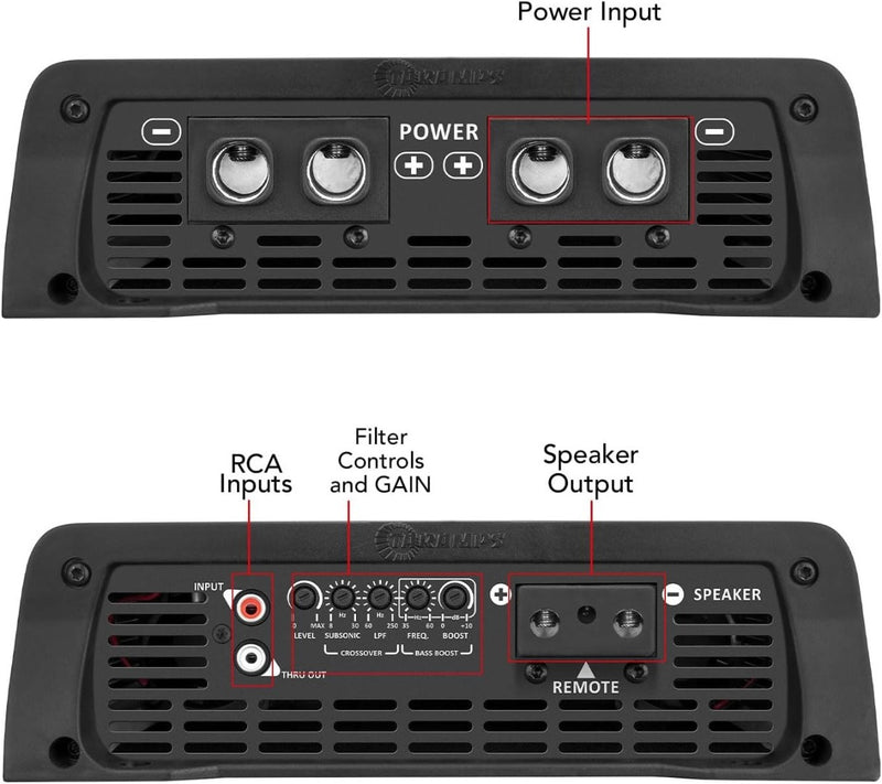 Taramps BASS 15K 1 Channel 15000 watts RMS Sub-bass and Bass Responses