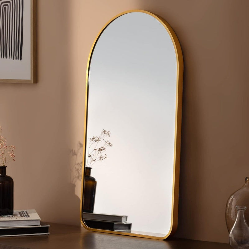 Arched Wall Mirror 45x80 cm Wall-Mounted