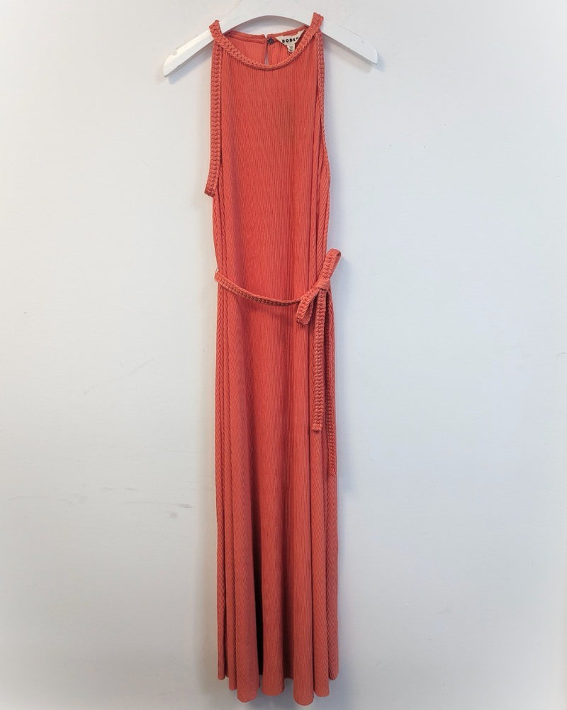 BODEN Jersey Plisse Maxi Dress UK 14R