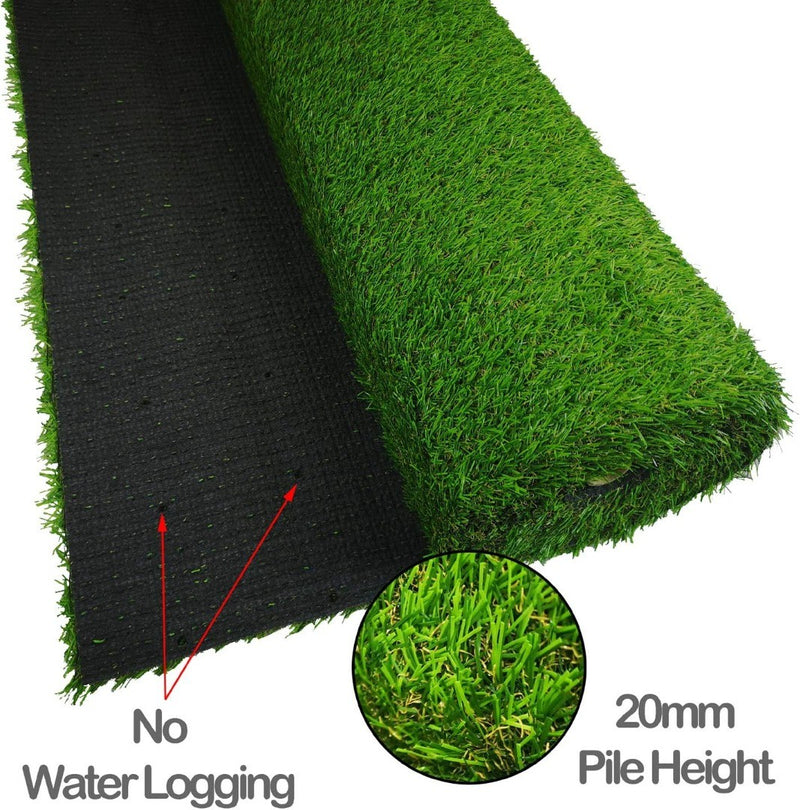 Artificial Grass Pile Roll 4M x 1M Pack of 2