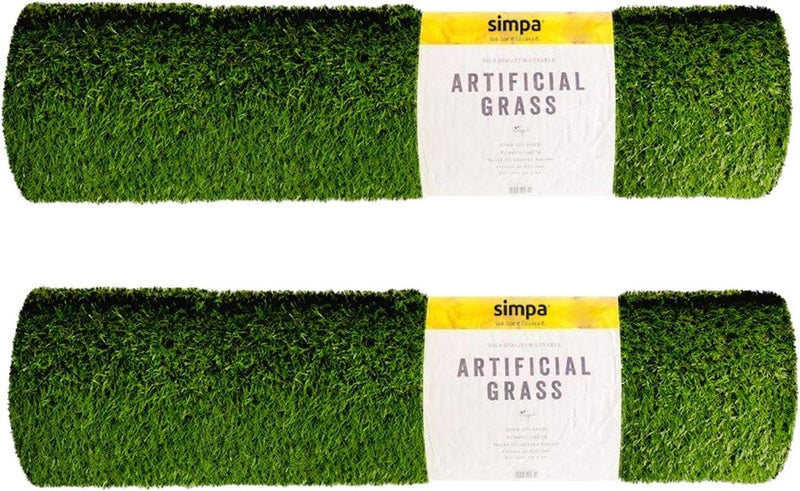 Artificial Grass Pile Roll 4M x 1M Pack of 2