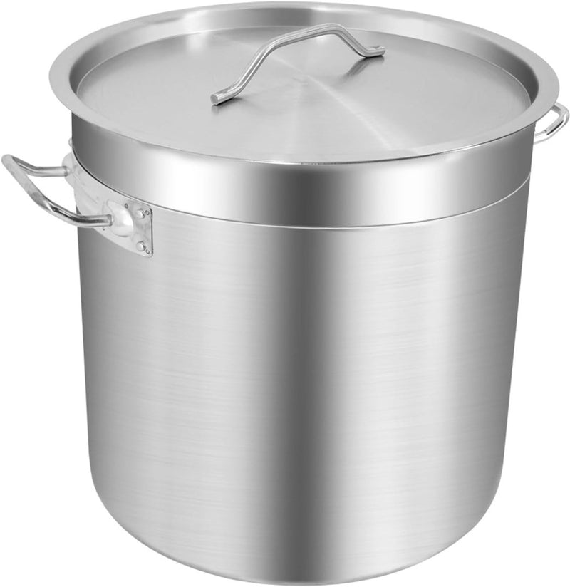 36L Stock Pot Stainless Steel