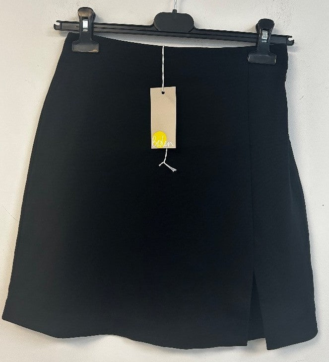 BODEN Side Split Jersey Mini Skirt Size UK 6