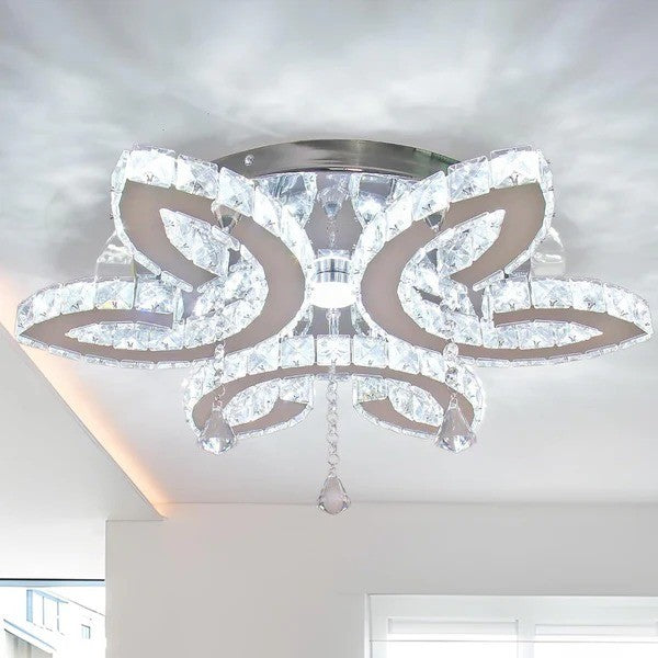 Modern Crystal LED Chandeliers Ceiling Light