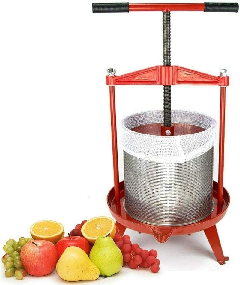 Fruit Press with T-Handle for Homemade Juice