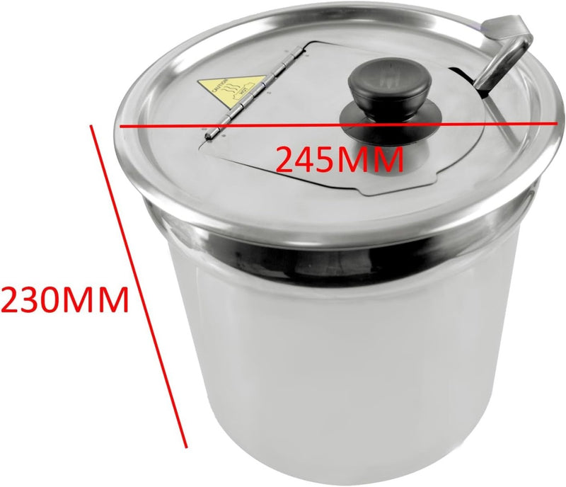 Bain Marie 11L x2 Containers with Lid