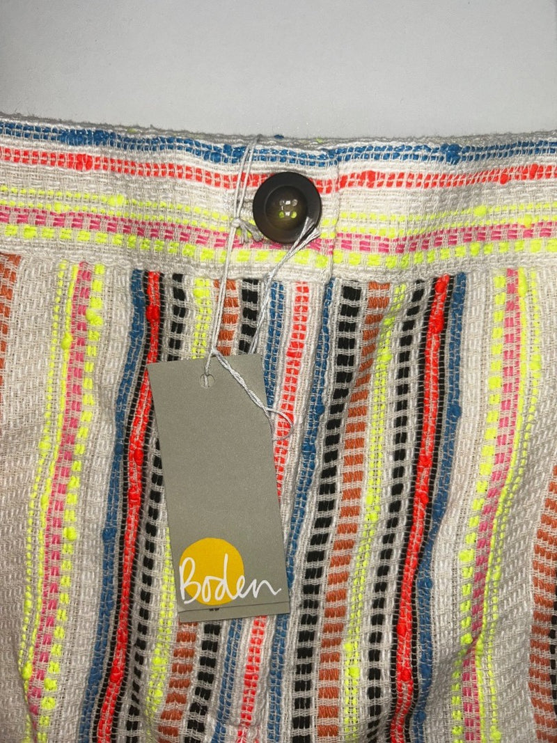 BODEN Textured Shorts Size UK 18