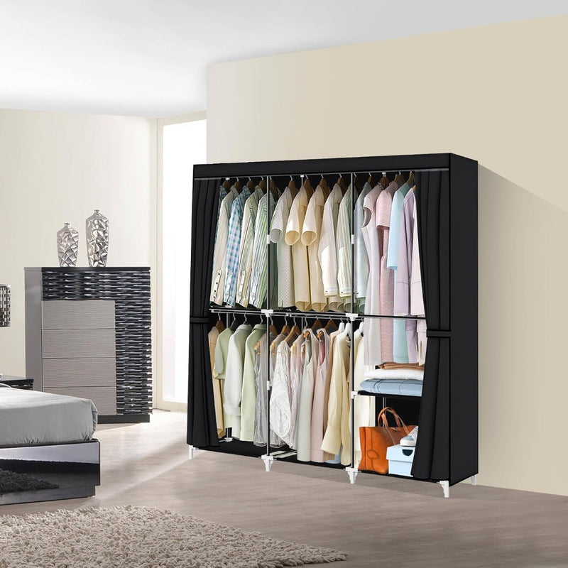 Portable Wardrobe Portable Closet for Hanging Clothes Closet