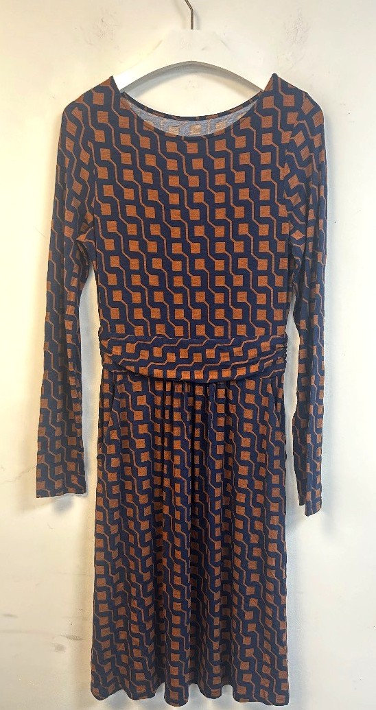 BODEN Thea Long Sleeve Jersey Dress Size UK 8