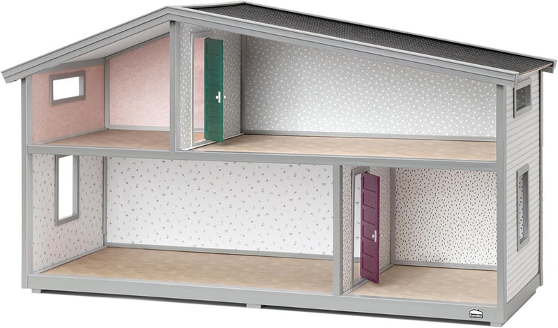 Expandable Doll House for Boys and Girls, Kids 2 Storey Dollhouse