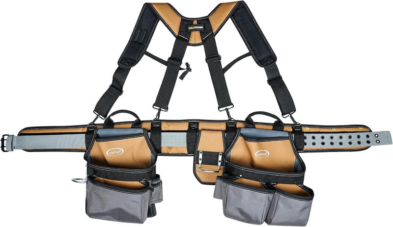 28-Pocket Pro Framer's rig Combo Apron Tool Belt