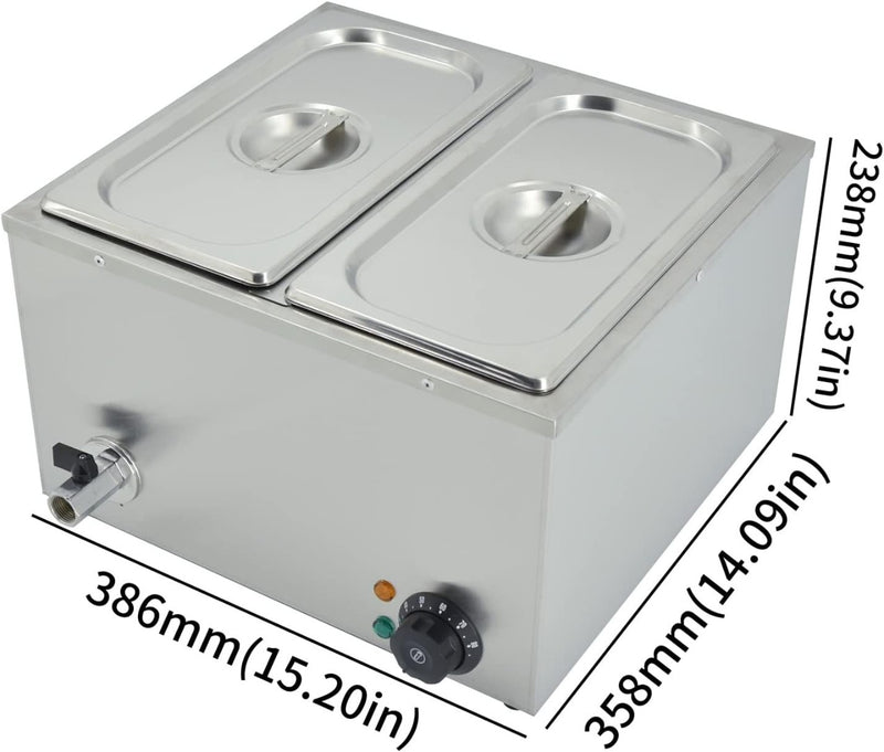 Bain Marie Commercial Electric Food Warmer