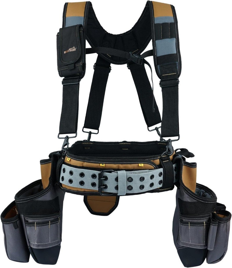 28-Pocket Pro Framer's rig Combo Apron Tool Belt