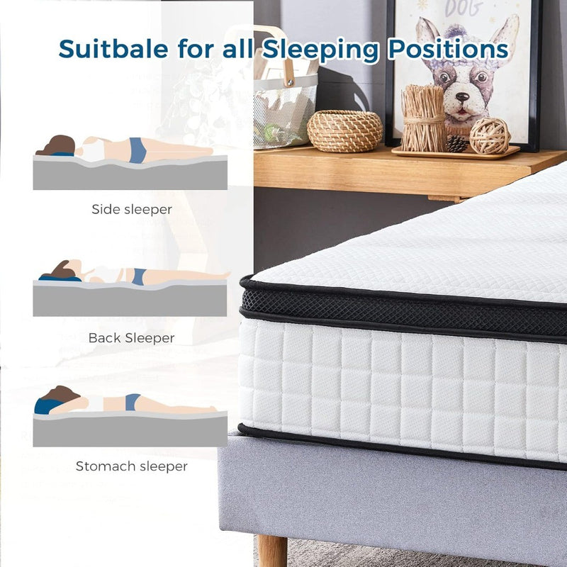 Small Single Memory Foam Sprung Mattress