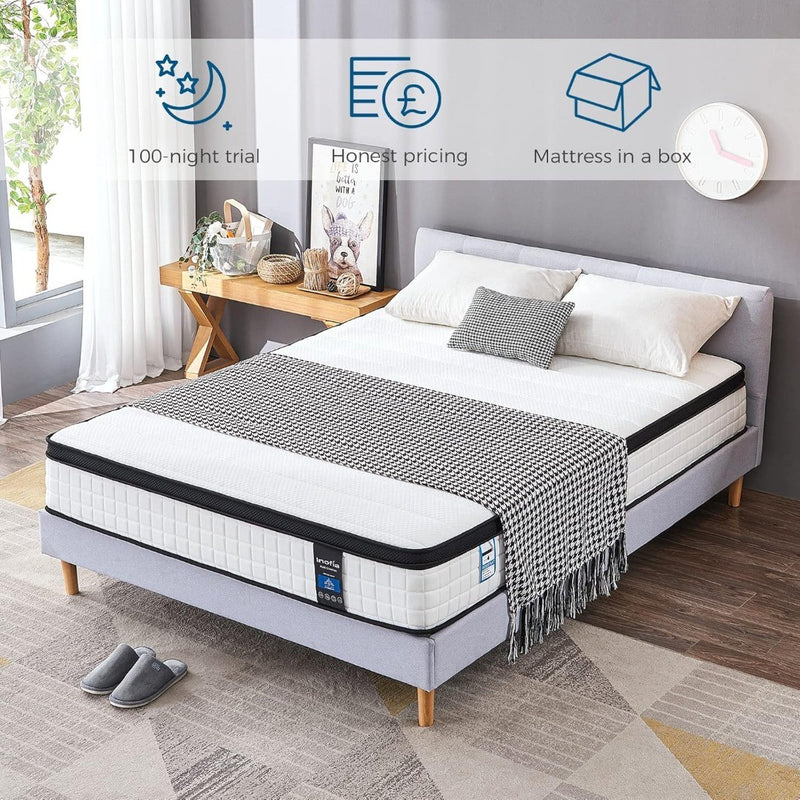 Small Single Memory Foam Sprung Mattress