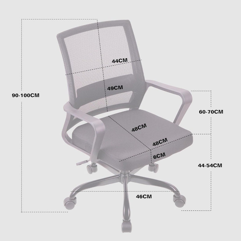 Adjustable Office Chair Ergonomic Mesh