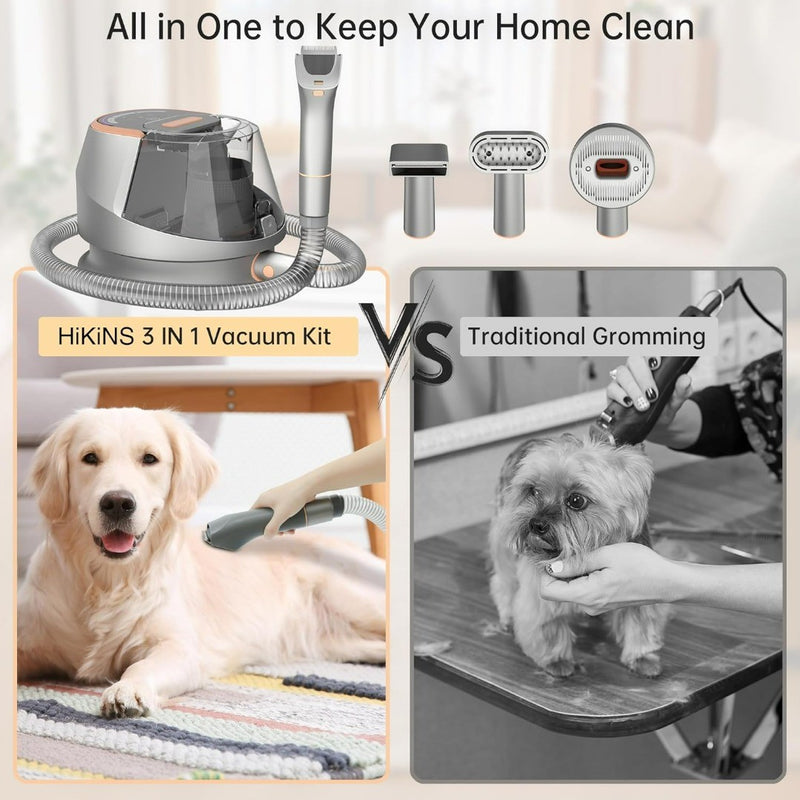 Pet Grooming  Deshedding All in One Pet  vacuum cleaner