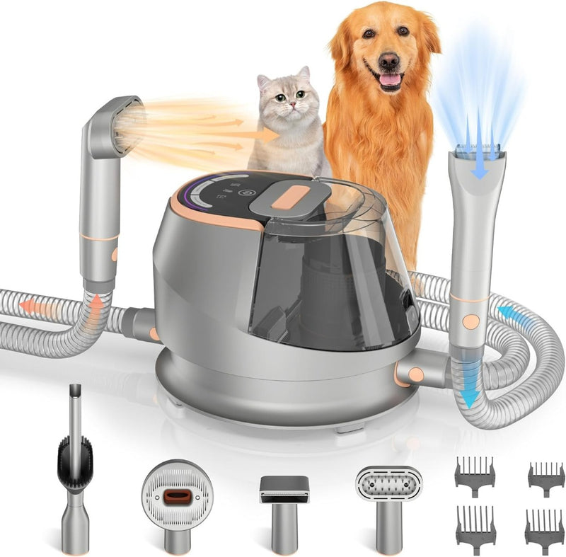 Pet Grooming  Deshedding All in One Pet  vacuum cleaner