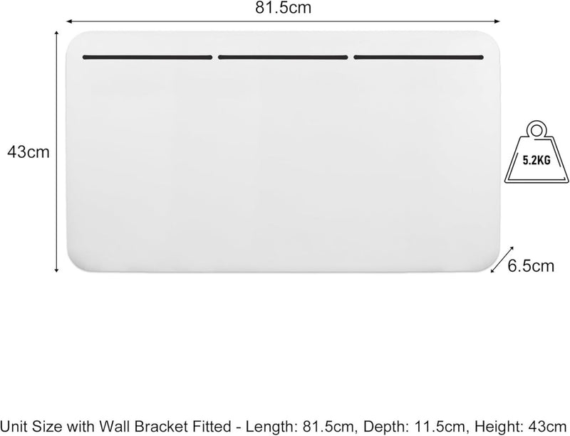 Electric Panel Heater - Wall Mounted