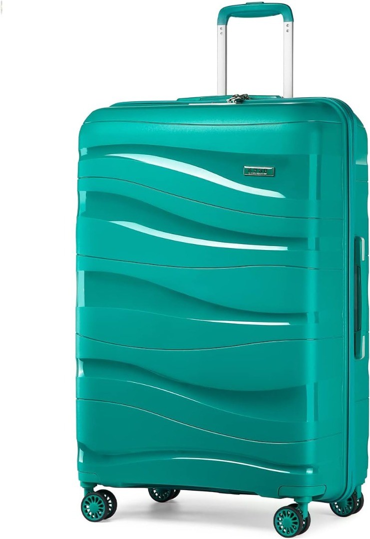 Suitcase with TSA Lock 24" Turquoise