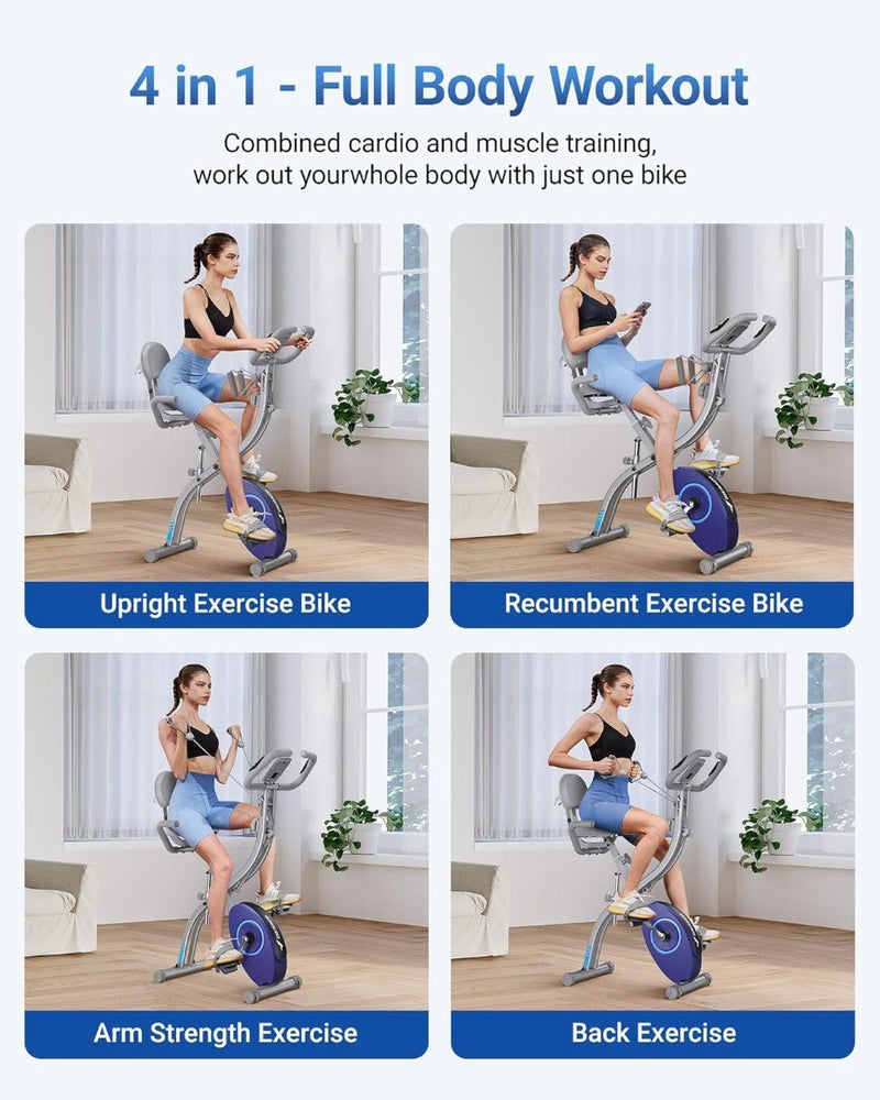 Foldable Exercise Bike Customizable