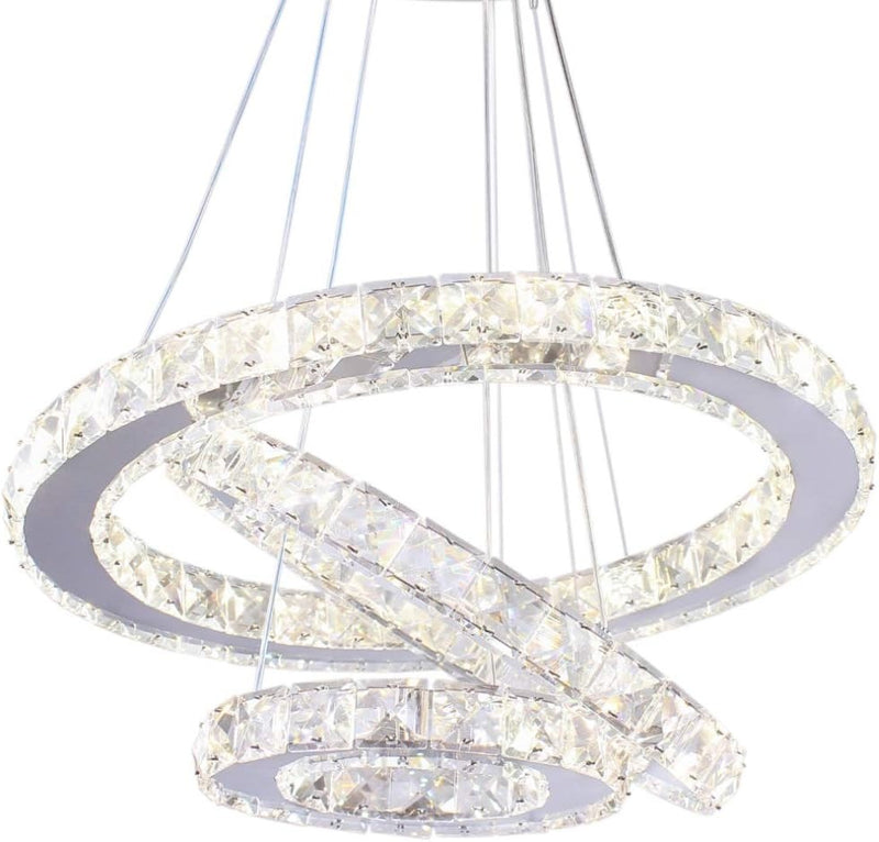 Chandeliers 3 Rings LED Ceiling Lighting Fixture