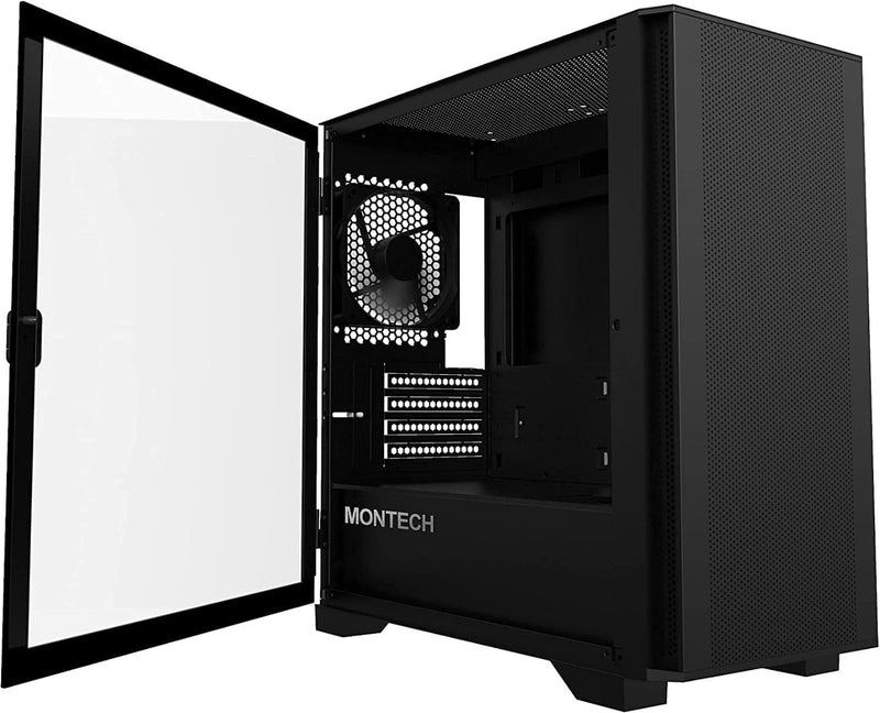 Montech Air 1000 Lite middle Tower case Sleek Black Design