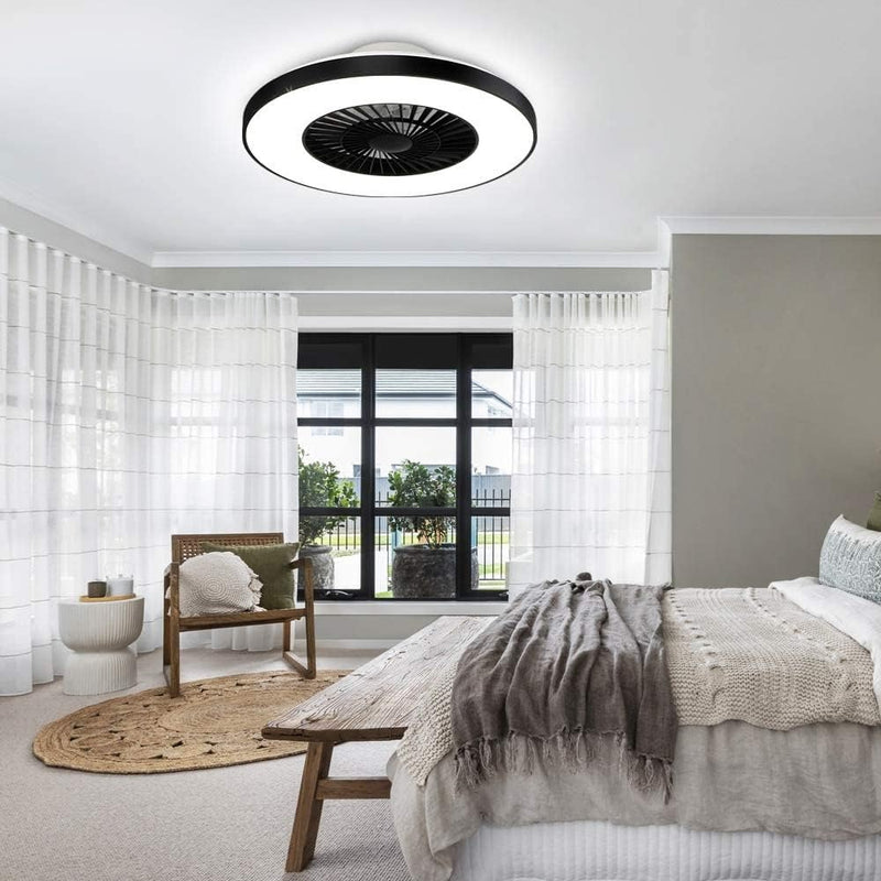 59cm Modern Ceiling Light with Fans and Remote contraol