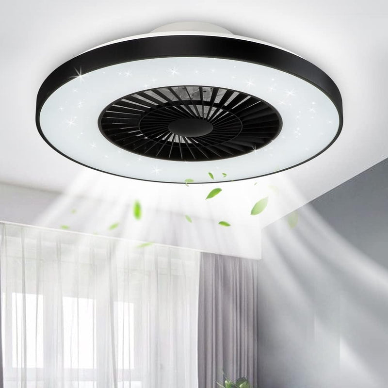 59cm Modern Ceiling Light with Fans and Remote contraol