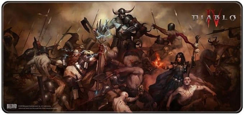 Diablo IV - Heroes mousepad XL, 900mmX420mm