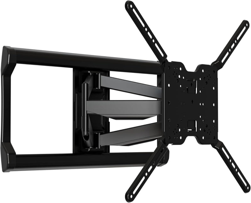 TV Wall Mount Full-Motion for TVs up to 90" Swivel and Tilt Black