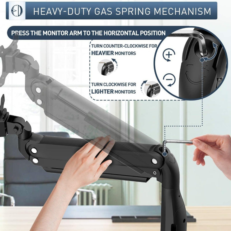 Single Monitor Arm Desk Mount