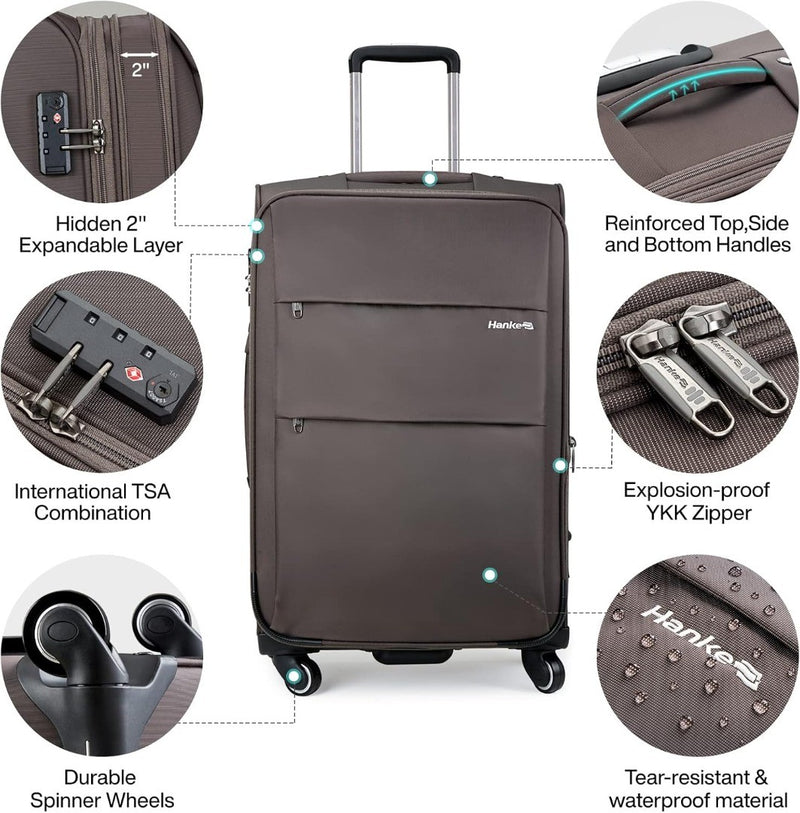 Soft-side Expandable Luggage Extra Large