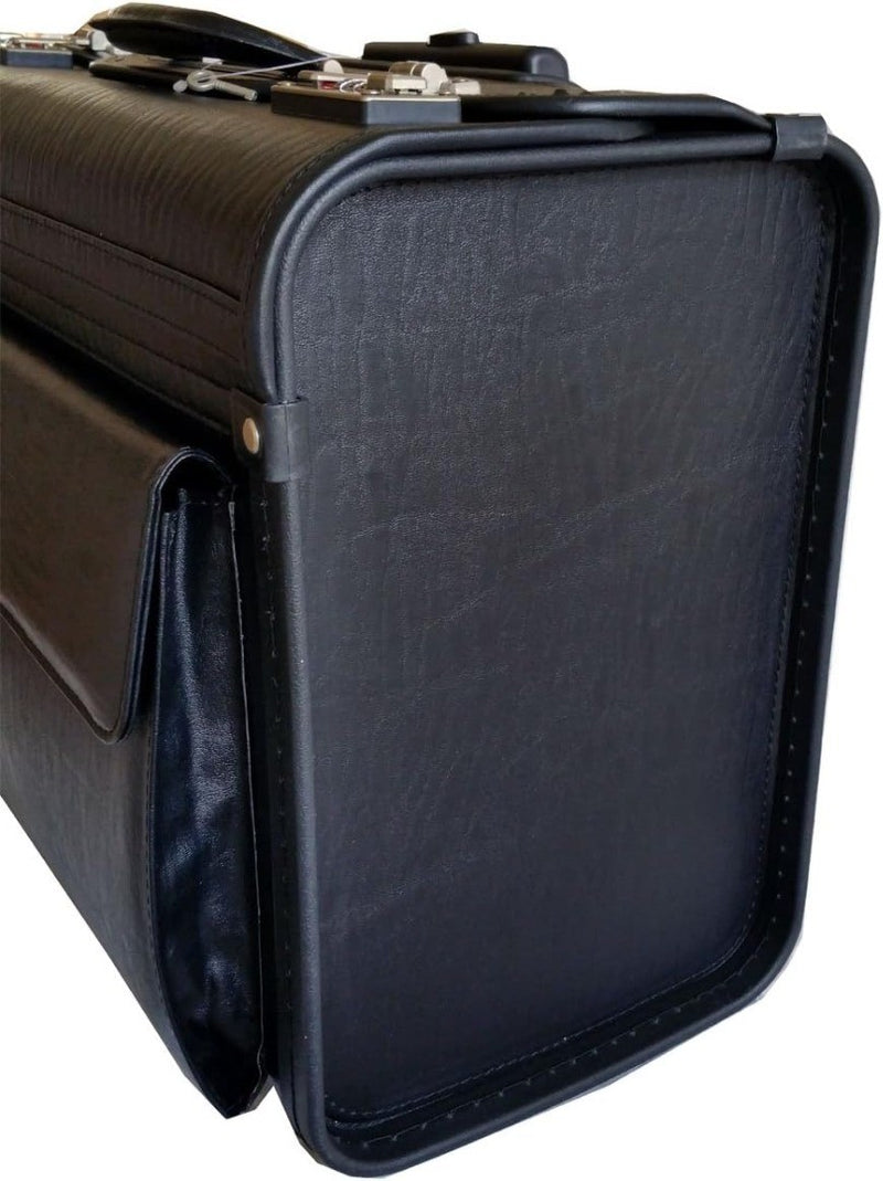 Rolling Briefcase Laptop Pilot Case on Wheels