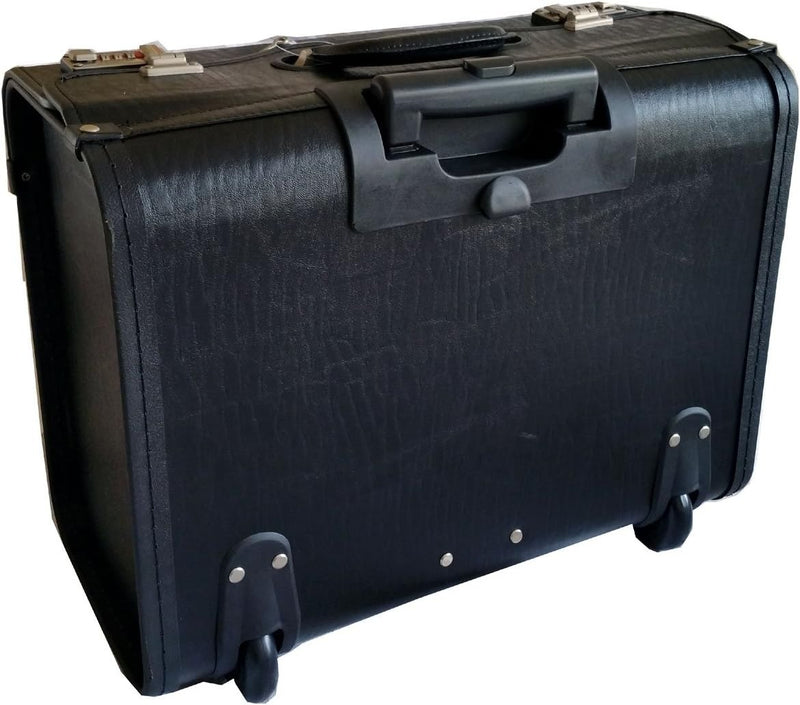 Rolling Briefcase Laptop Pilot Case on Wheels