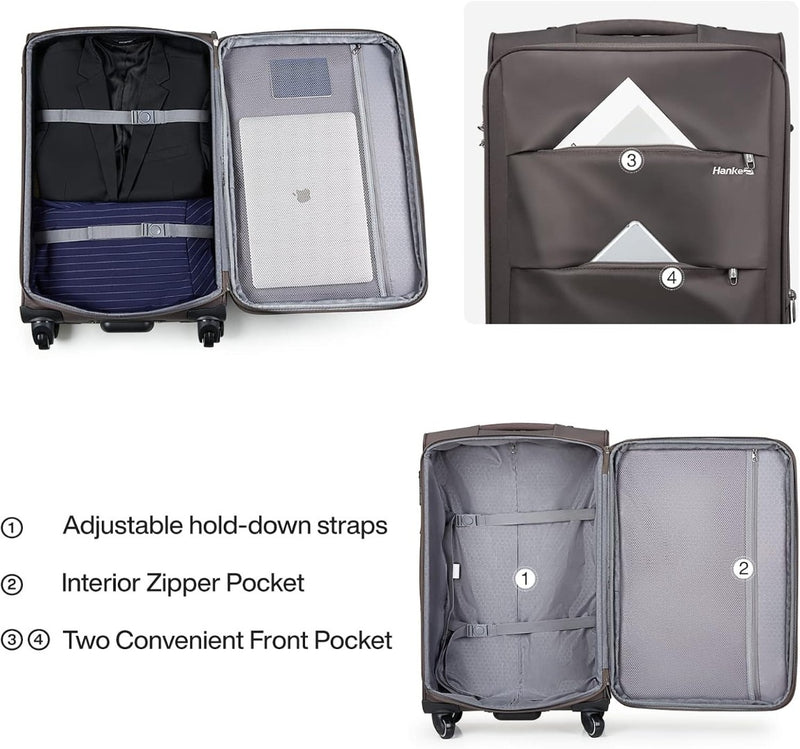 Soft-side Expandable Luggage Extra Large