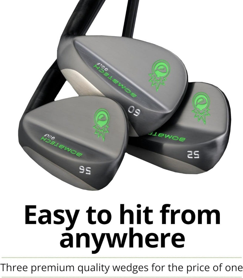 Premium Golf Wedge Set-52,56,60Degrees Golf Wedges