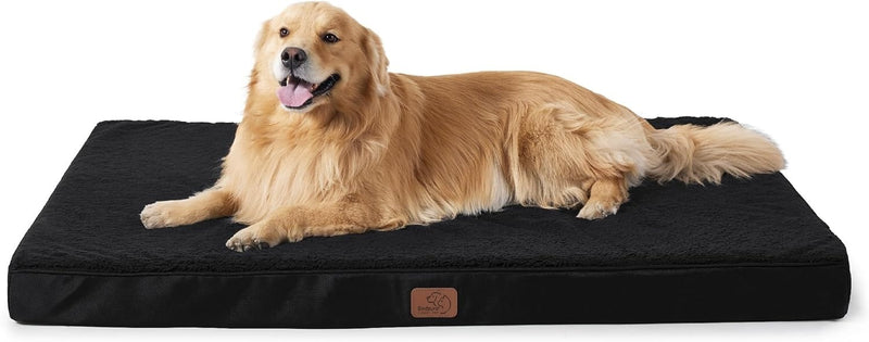 Extra Large Dog Bed Washable Giant Dog Beds 137x111.5x10cm Black