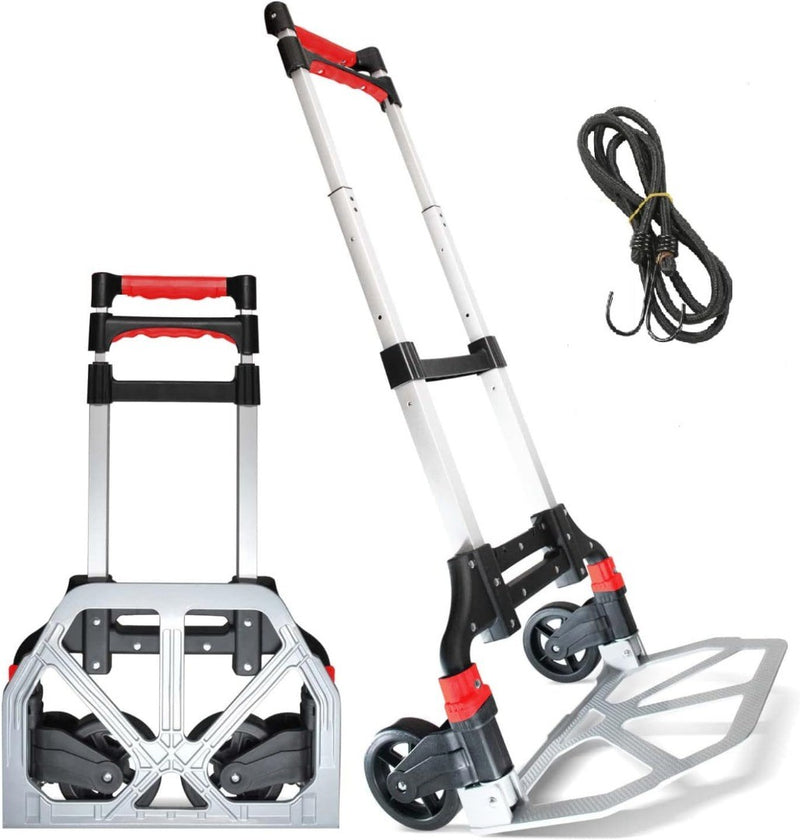 Heavy Duty Folding Hand Truck Aluminium Trolley