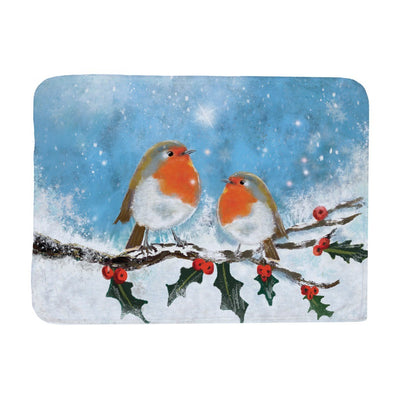 Robin Friends by Sammy Holman Blanket