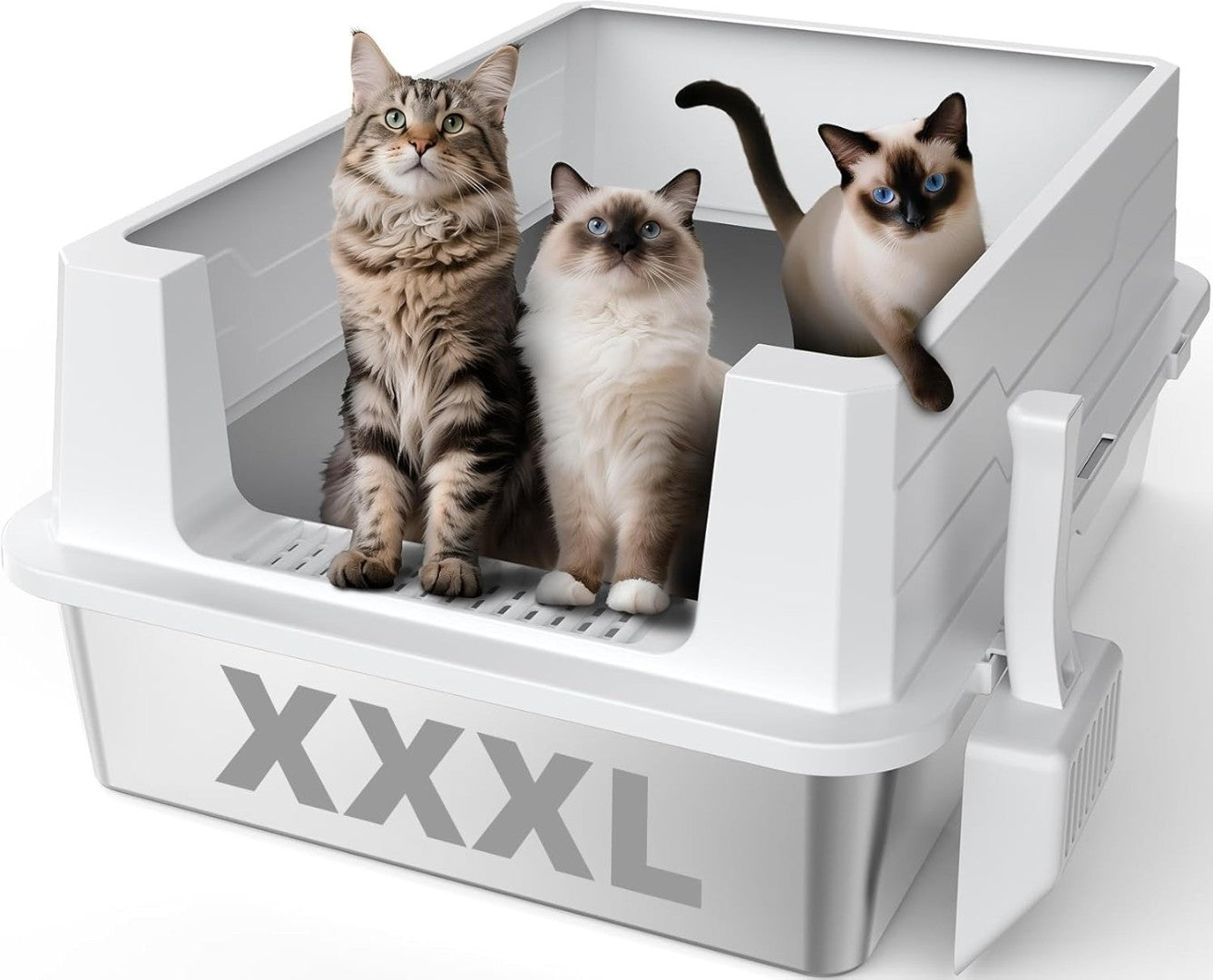 Stainless Steel Cat Litter Tray XXXL 71x51cm | Scope Online Charity Shop