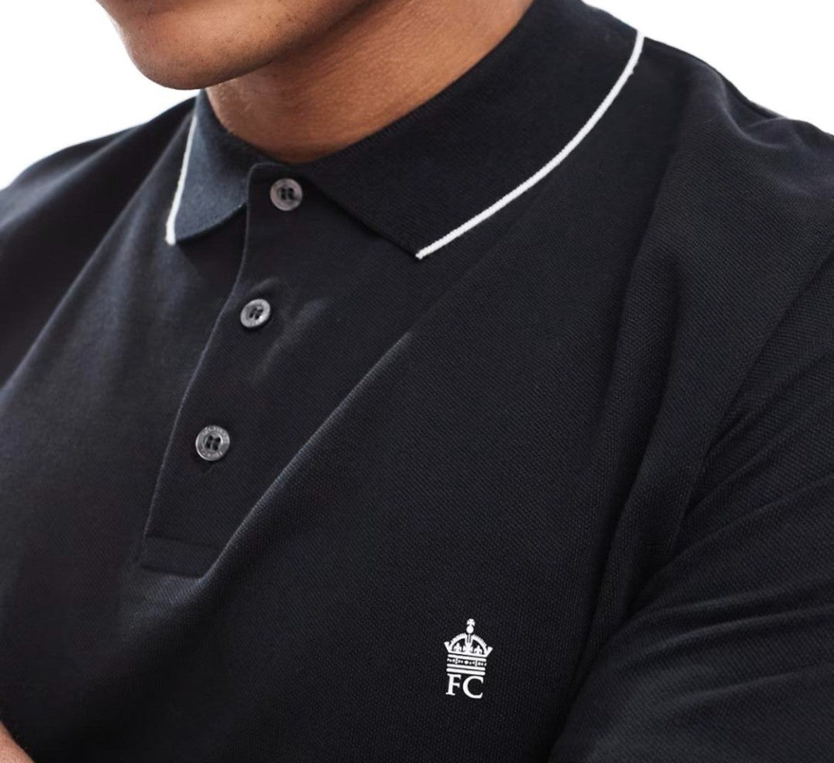 FRENCH CONNECTION Men's Polo Shirt 6XL Marine